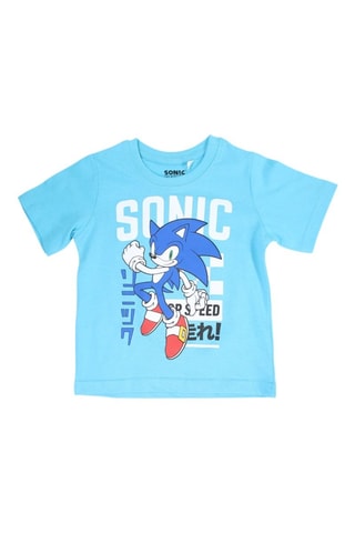 T-shirt et short Sonic - Bleu
