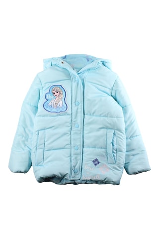 Doudoune matelassée à capuche La Reine des neiges Disney - Bleu