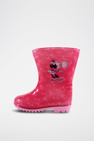 Bottes de pluie Minnie Disney  - Rose