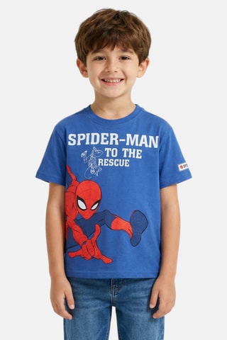T-shirt Spider-Man Avengers Marvel - Bleu marine