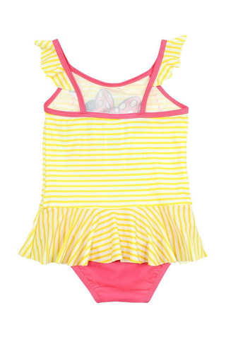 Maillot 1 pièce Minnie Disney  - Jaune et rose
