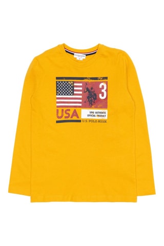 T-shirt - Geel