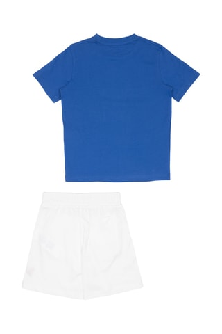 T-shirt en Short - Wit en blauw