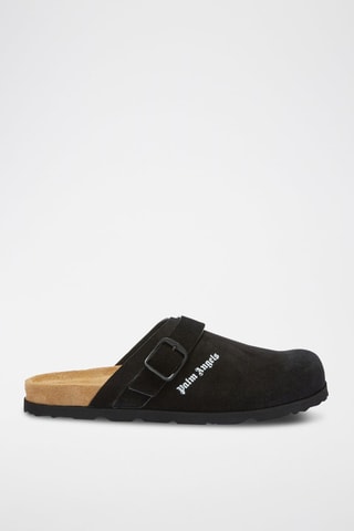 Sabots en nubuck - Noir
