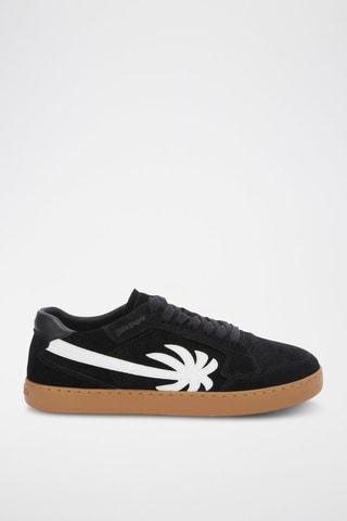NEW PALM 1 SUEDE BLACK   WHITE