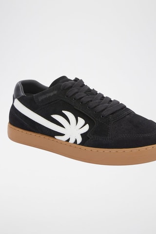 NEW PALM 1 SUEDE BLACK   WHITE