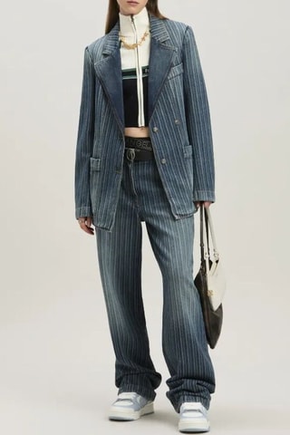 Veste en jean - Bleu