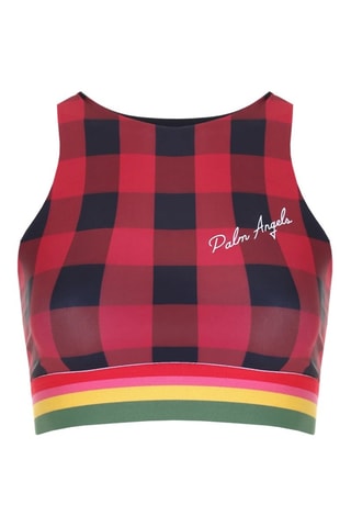 Crop top d’entrainement - Rouge