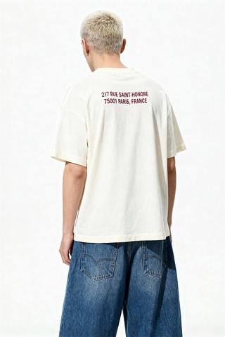 T-shirt - Blanc cassé