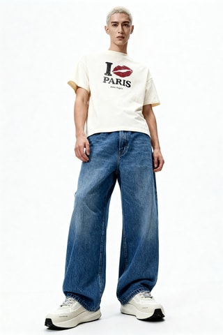 T-shirt - Blanc cassé
