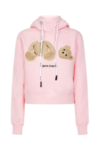 Sweat à capuche - Rose et marron