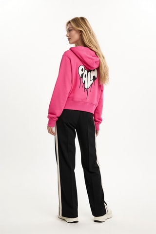 Sweat à capuche - Fuchsia