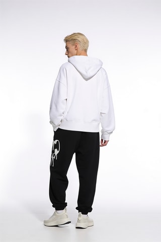 Sweat à capuche - Blanc