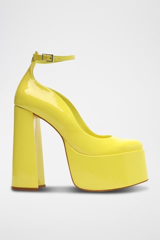 Sandalias de tacón - Amarillo