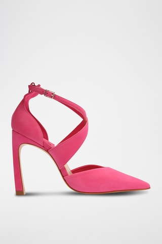 Zapatos de piel de tacón - Rosa