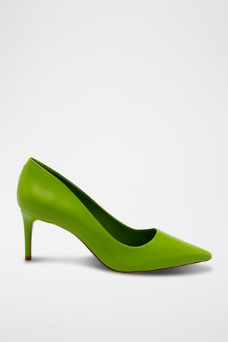 Zapatos de piel de tacón - Verde