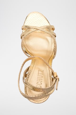 Sandalias de tacón - Dorado