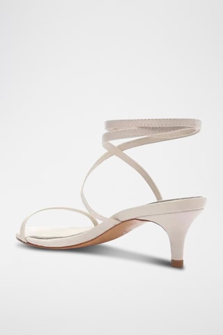Sandalias de tacón - Blanco