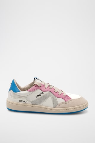 Zapatillas de piel - Blanco