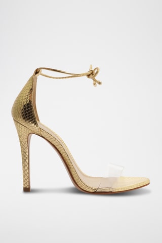 Sandalias de tacón - Beige