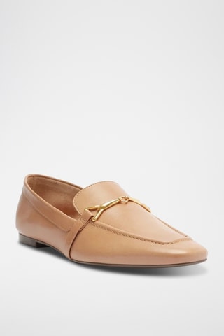 Mocasines de piel - Marrón