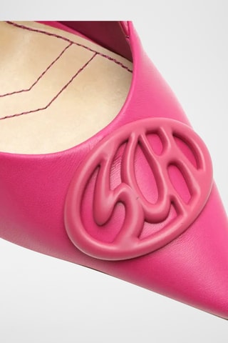 Zapatos de piel de tacón - Rosa