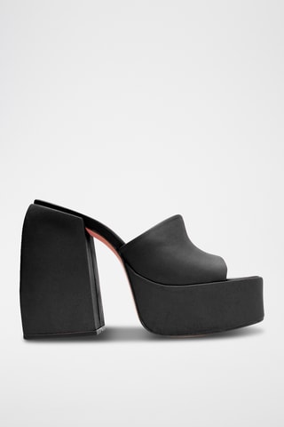 Sandalias de tacón - Negro