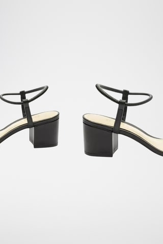 Sandalias de tacón - Negro