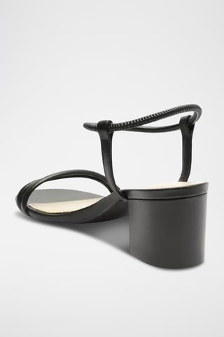 Sandalias de tacón - Negro