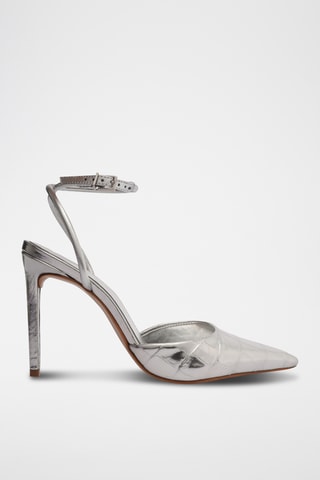Zapatos de tacón - Plateado