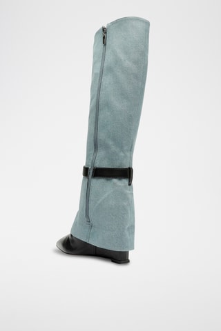 Botas de piel - Negro