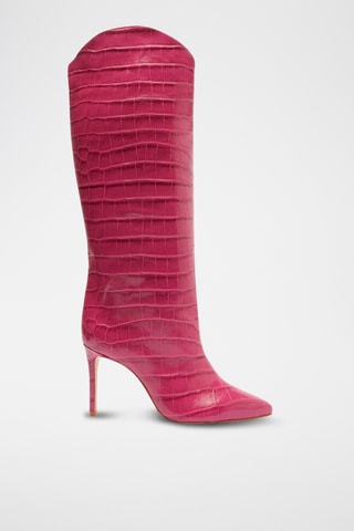 Botas de piel - Rosa