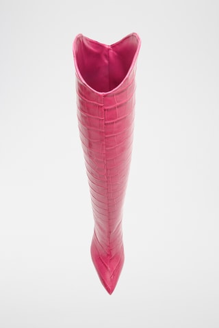 Botas de piel - Rosa