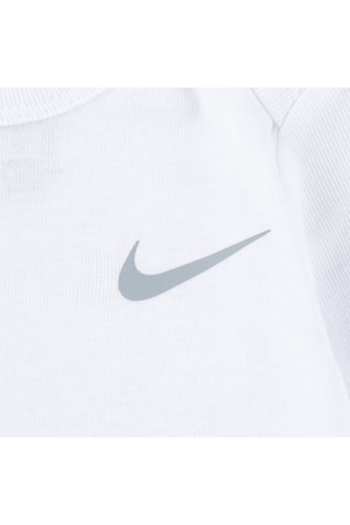 3 bodys - Nike - Blanc et gris
