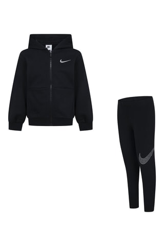 Sweat à capuche et legging - Nike - Noir