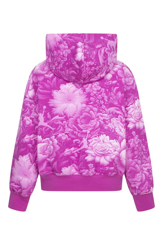 Sweat à capuche Ess Floral Aop - Jordan - Blanc et rose