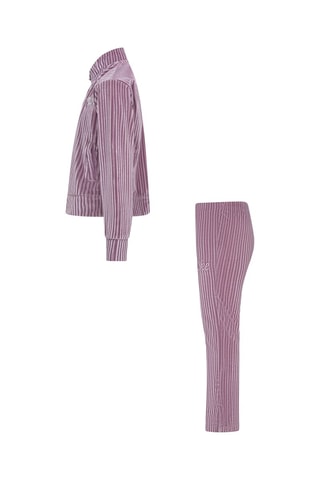 Veste et pantalon en velours - Nike - Blanc et violet