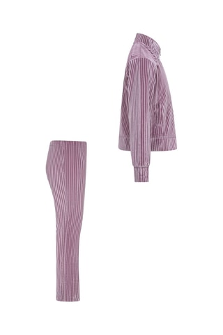 Veste et pantalon en velours - Nike - Blanc et violet