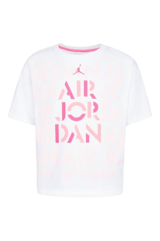 T-shirt - Jordan - Blanc et rose