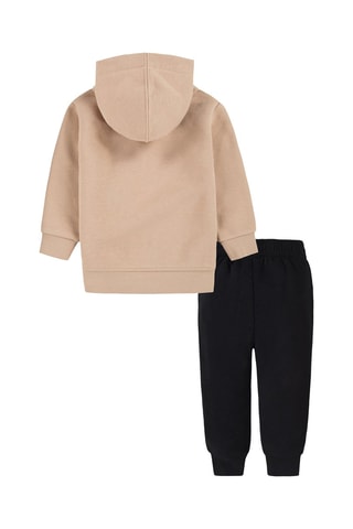 Sweat à capuche et pantalon - Jordan - Noir et beige