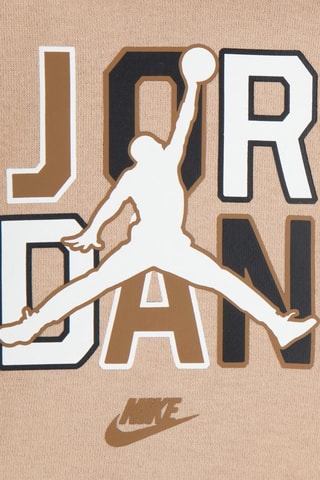 Sweat à capuche et pantalon - Jordan - Noir et beige