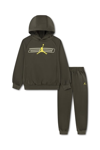 Sweat à capuche et pantalon - Kaki