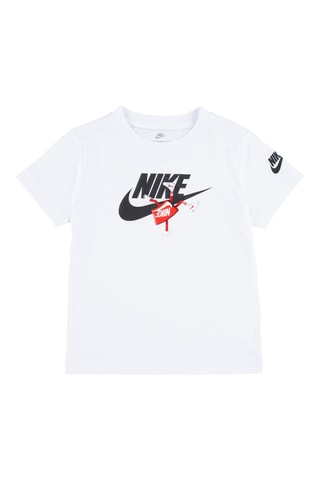 T-shirt - Nike - Blanc, noir et rouge