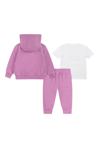 Ensemble 3 pièces - Blanc et rose