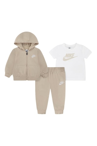 Ensemble 3 pièces - Blanc et beige