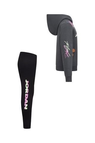 Sweat et legging de sport Deloris - Jordan - Noir et gris