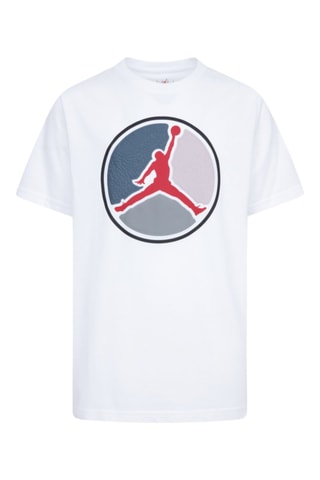 Tshirt - Blanc, gris et rouge