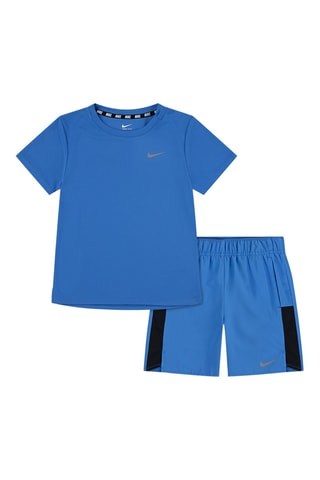 T-shirt et short - Bleu
