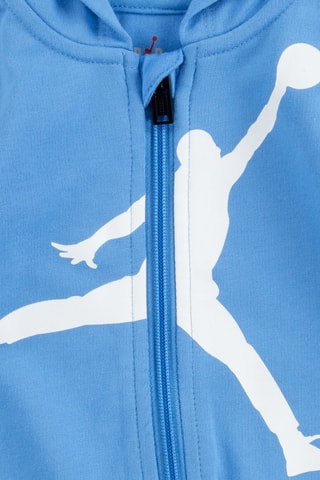 Grenouillère à capuche Jumpman - Jordan - Blanc et bleu