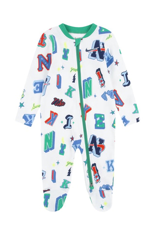 Grenouillère Next Gen Aop Footed - Nike - Blanc et bleu